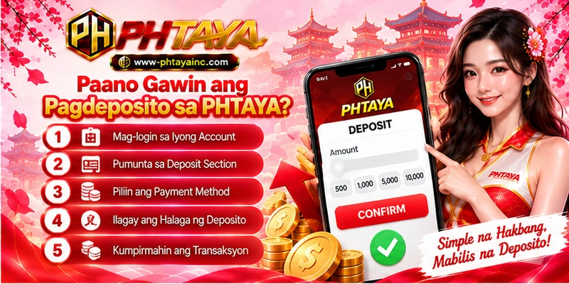 Paano Gawin ang Pagdeposito sa PHTAYA?