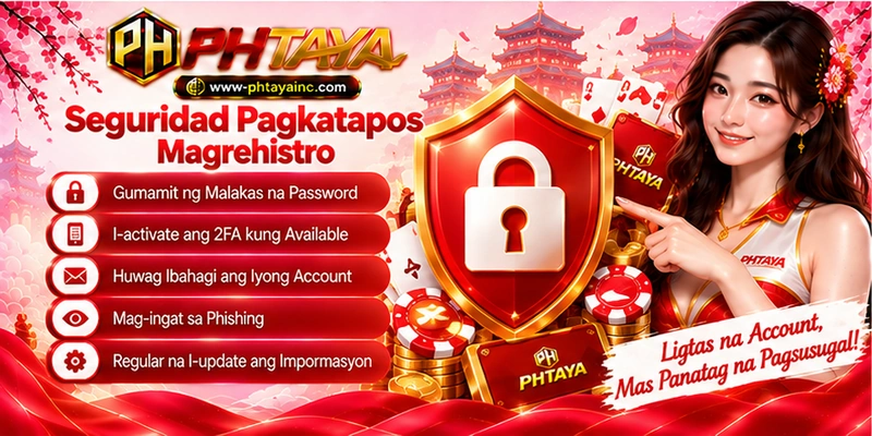 Seguridad Pagkatapos Magrehistro Seguridad Pagkatapos Magrehistro