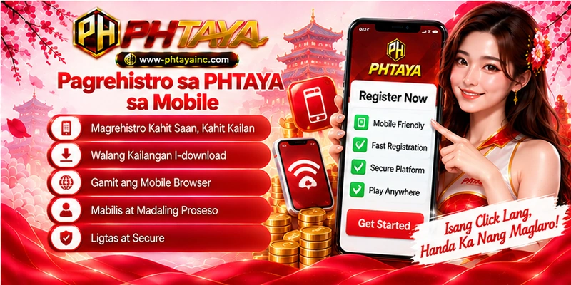 Pagrehistro sa PHTAYA sa Mobile Pagrehistro sa PHTAYA sa Mobile