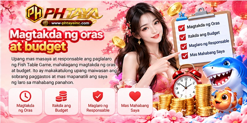 Magtakda ng oras at budget Magtakda ng oras at budget