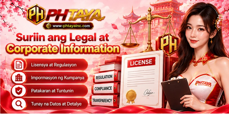 Suriin ang Legal at Corporate Information