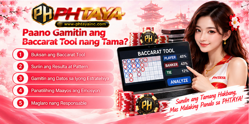 Paano Gamitin ang Baccarat Tool nang Tama? Paano Gamitin ang Baccarat Tool nang Tama?