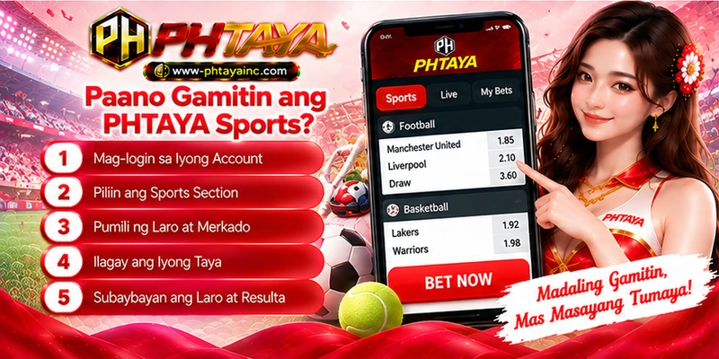 Paano Gamitin ang PHTAYA Sports?