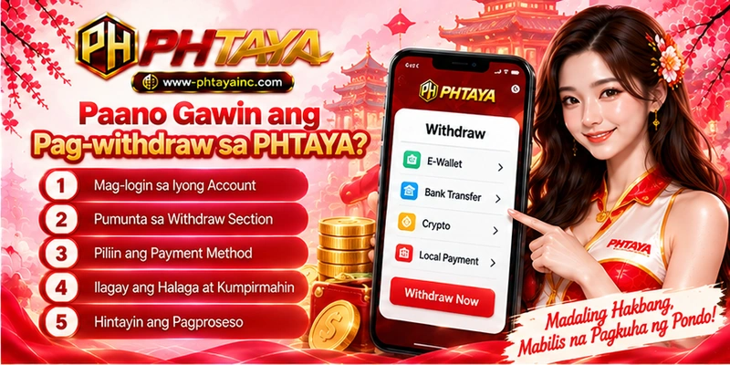 Paano Gawin ang Pag-withdraw sa PHTAYA?