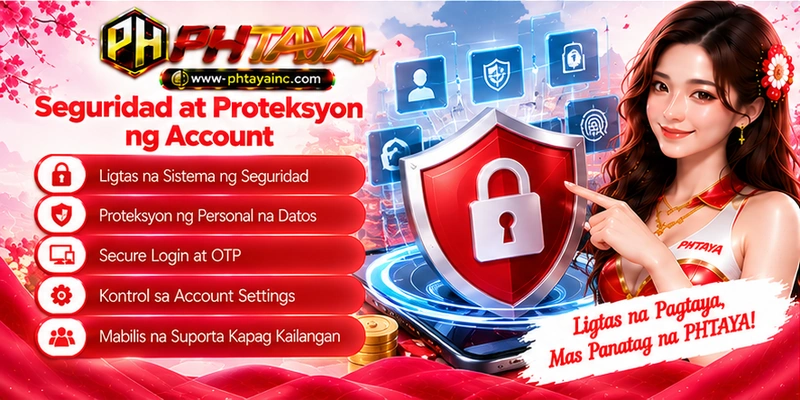 Seguridad at Proteksyon ng Account